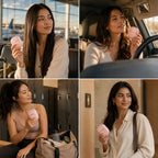 Líora Flat Control pink — lifestyle, travel and gym use