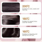 Líora Flat Control — heat settings by hair type guide