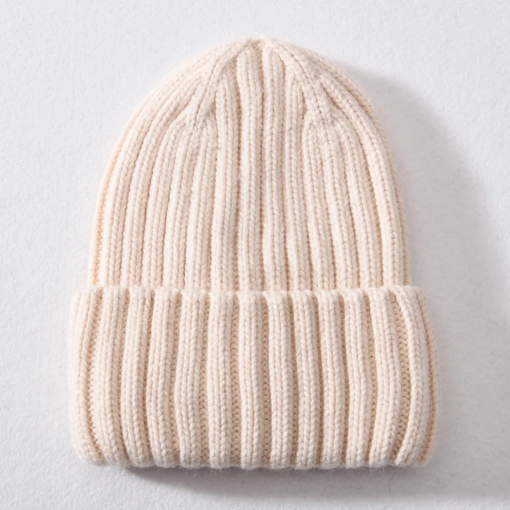 Líora Satin Silk Beanie — cream
