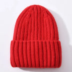Líora Satin Silk Beanie — red
