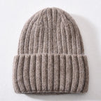 Líora Satin Silk Beanie — taupe